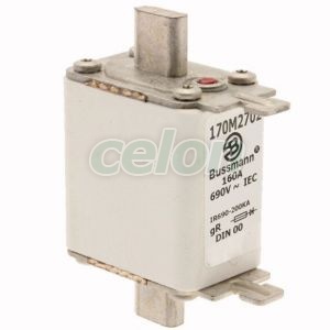 Fuse 160A 690V Din 00 Gr 170M2702 170M2702-Eaton, Alte Produse, Eaton, Siguranțe fuzibile, Eaton