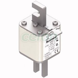 High Speed Fuse, 690V, 315A, 1* 170M3067-Eaton, Alte Produse, Eaton, Siguranțe fuzibile, Eaton