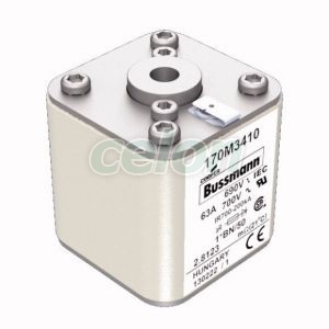 Fuse 63A 690V 1*Bn/50 Ar Uc 170M3410-Eaton, Alte Produse, Eaton, Siguranțe fuzibile, Eaton