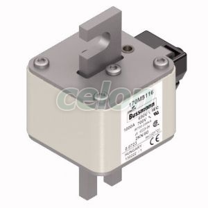 High Speed Fuse, 690V, 1000A, 2 170M5116-Eaton, Alte Produse, Eaton, Siguranțe fuzibile, Eaton