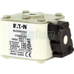 High Speed Fuse, 1100V, 630A, 2 170M5596-Eaton, Egyéb termékek, Eaton, Olvadóbiztosítékok, Eaton