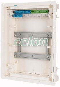 Distribution Board Klv, Flush-Mounted, Steel Door, Plug-Type Terminal, Rows 2, Modules 28 Klv-24Upp-F 178800-Eaton, Alte Produse, Eaton, Tablouri de distribuție și accesorii, Eaton