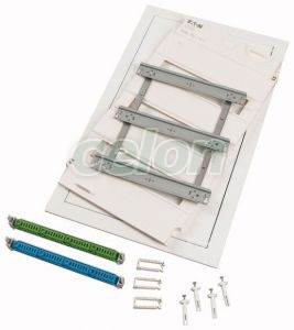 Equipment Set Klv-36… Distrib.Board, Flush-Mounting, Flat Door, Plug-Type Terminals, 3 Rows, 42 Mod Klv-F3Upp-4Pr 178848-Eaton, Alte Produse, Eaton, Tablouri de distribuție și accesorii, Eaton