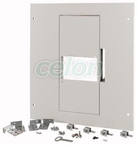 Front Plate, Nzm4, 4P, Withdrawable + Remote Operator, W=600Mm, Grey Xmn44W06C-Xr 180489-Eaton, Alte Produse, Eaton, Tablouri de distribuție și accesorii, Eaton