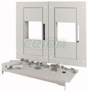 Front Plate, 2Xnzm4, 3P, Withdrawable + Remote Operator, W=800Mm, Grey Xm2N43W08C-Xr 180493-Eaton, Alte Produse, Eaton, Tablouri de distribuție și accesorii, Eaton