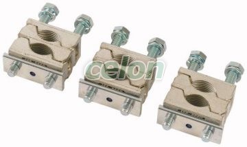 Double Cable Clamp For Nh Fuse-Switch, 2 X 120-240 Mm² Xnh3-X2Prc 183012-Eaton, Alte Produse, Eaton, Automatizări, Eaton