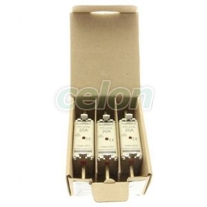 Nh Fuse Gg/Gl 500V 20A 0 Dual Indication 20NHG0B-Eaton, Alte Produse, Eaton, Siguranțe fuzibile, Eaton