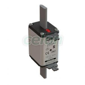 Nh Fuse Gg/Gl 500V 224A 02 Dual Indication 224NHG02BI-Eaton, Alte Produse, Eaton, Siguranțe fuzibile, Eaton