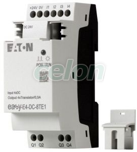 Expansion Module For Easye4, 24V Dc, 4 Inputs, 4 Transistor Outputs Easy-E4-Dc-8Te1 197219-Eaton, Alte Produse, Eaton, Automatizări, Eaton