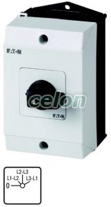 Voltmérő átkapcsoló 20A tokozott T0-2-15920/I1 -Eaton, Egyéb termékek, Eaton, Kapcsolókészülékek, Eaton