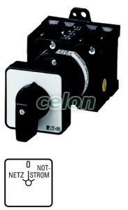 Mains/Emergency Curr Selector Swtch; Z T3-4-8902/Z -Eaton, Alte Produse, Eaton, Întrerupătoare și separatoare de protecție, Eaton