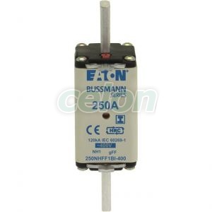 Eaton 250A 400V Gff 1 Nh Fuse 250NHFF1BI-400-Eaton, Alte Produse, Eaton, Siguranțe fuzibile, Eaton