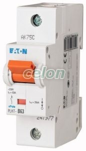 Siguranta automata PLHT-B63 63A 15-25Ka P-Eaton, Aparataje modulare, Sigurante automate, Eaton