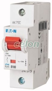 Siguranta automata PLHT-B100 100A 15-25Ka P-Eaton, Aparataje modulare, Sigurante automate, Eaton