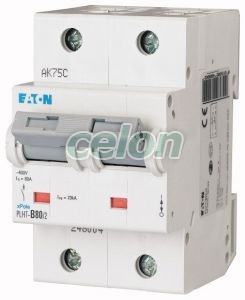 Siguranta automata PLHT-C80/2 80A 15-25Ka 2P-Eaton, Aparataje modulare, Sigurante automate, Eaton