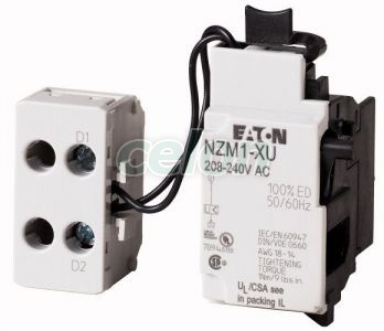 Undervoltage Release NZM1-XU208-240AC -Eaton, Alte Produse, Eaton, Întrerupătoare și separatoare de protecție, Eaton