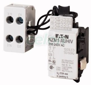 Undervoltage Release With 2 Early-Make A NZM1-XUHIV110-130AC -Eaton, Alte Produse, Eaton, Întrerupătoare și separatoare de protecție, Eaton