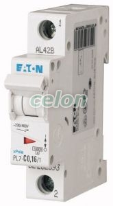 Siguranta automata PL7-C0.16/1 0.16A 1P-Eaton, Aparataje modulare, Sigurante automate, Eaton
