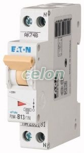 Siguranta automata PLN4-B13/1N 13A 1P+N 4.5kA-Eaton, Aparataje modulare, Sigurante automate, Eaton