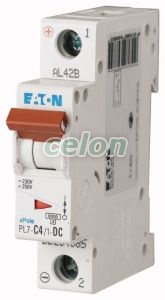 Siguranta automata PL7-C4/1-DC 4A 6Ka 1P-Eaton, Aparataje modulare, Sigurante automate, Eaton