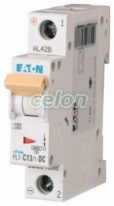 Siguranta automata PL7-C13/1-DC 13A 6Ka 1P-Eaton, Aparataje modulare, Sigurante automate, Eaton