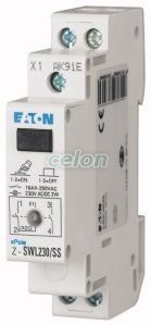 világító vezérlőkapcs., 2z, 16A, LED: 230VAC/DC Z-SWL230/SS -Eaton, Egyéb termékek, Eaton, Installációs termékek, Eaton