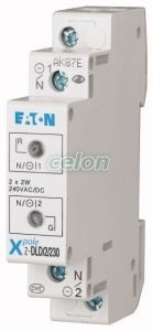 Átkapcsolható kétlámpás j. p/z, 2x 110-240V AC/DC Z-UDL230 -Eaton, Egyéb termékek, Eaton, Installációs termékek, Eaton