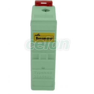 Fuse Holder Bs88 Safeloc, 550V Ac, 32A Green 32NNSFGREEN-Eaton, Alte Produse, Eaton, Siguranțe fuzibile, Eaton