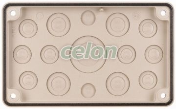 Műanyag fedél, M20-M50, IP66, RAL7035 (230x140mm) F3A-8 -Eaton, Egyéb termékek, Eaton, Automatizálási termékek, Eaton