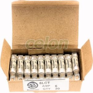 High Speed Fuse Bs88, 240V Ac / 150V Dc, 6A 6LCT-Eaton, Egyéb termékek, Eaton, Olvadóbiztosítékok, Eaton