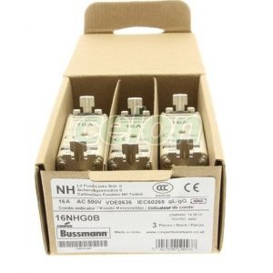 Nh Fuse Gg/Gl 500V 6A 0 Dual Indication 6NHG0B-Eaton, Alte Produse, Eaton, Siguranțe fuzibile, Eaton