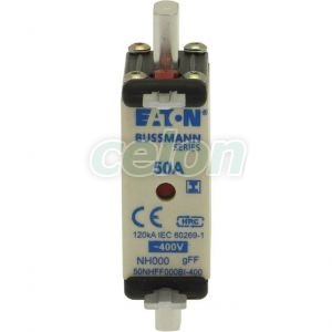 Eaton 50Amp 400V Ac Gff 000 Nh Fuse 50NHFF000BI-400-Eaton, Egyéb termékek, Eaton, Olvadóbiztosítékok, Eaton