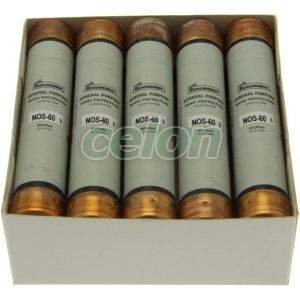 Fuse Link (Ul Standard), General Purpose, Class K5 & H, 600V Ac, 60A NOS-60-Eaton, Alte Produse, Eaton, Siguranțe fuzibile, Eaton