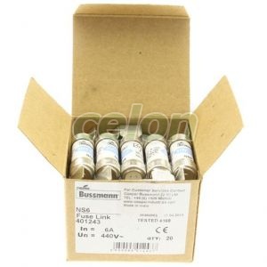 6A 440V AC BS88 FUSE NS6 -Eaton, Egyéb termékek, Eaton, Olvadóbiztosítékok, Eaton