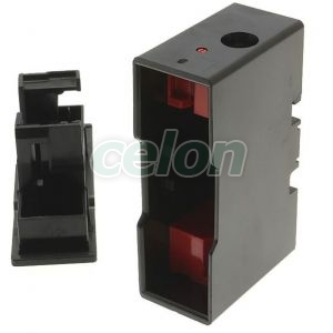 Fuse Holder Bs88 (Safeclip), Front Connected, 550V Ac, 63A, Black, Esd SC63H-D-Eaton, Alte Produse, Eaton, Siguranțe fuzibile, Eaton