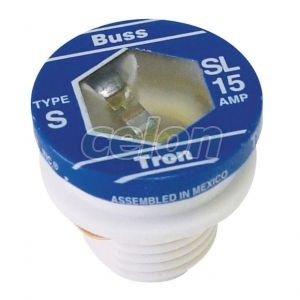 Fuse Link (Ul Standard) Time-Delay, 125V Ac, 15A SL-15-Eaton, Alte Produse, Eaton, Siguranțe fuzibile, Eaton