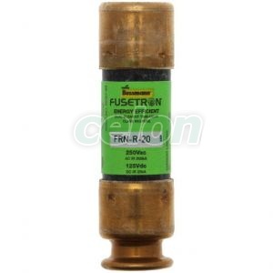 Fuse Link Fusetron (Ul Standard), Rk5 (Delayed), 250V Ac / 125V Dc, 20A, D=14.3, L=50.8Mm FRN-R-20-Eaton, Alte Produse, Eaton, Siguranțe fuzibile, Eaton