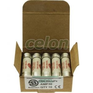 High Speed Ferule Fuse Link, Us Version, 14X51Mm, 500V Ac, 30A FWH-30A14F-Eaton, Alte Produse, Eaton, Siguranțe fuzibile, Eaton