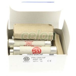 High Speed Ferule Fuse Link, Us Version, 14X67Mm, 1000V Ac / 800V Dc, 20A FWJ-20A14F-Eaton, Egyéb termékek, Eaton, Olvadóbiztosítékok, Eaton