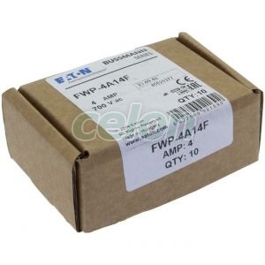 High Speed Ferule Fuse Link, Us Version, 14X51Mm, 700V Ac, 4A FWP-4A14F-Eaton, Egyéb termékek, Eaton, Olvadóbiztosítékok, Eaton