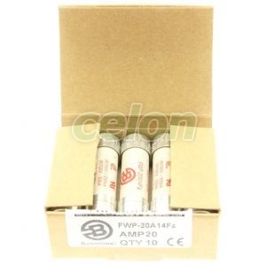 High Speed Ferule Fuse Link, Us Version, 14X51Mm, 690V Ac (Iec), 10A FWP-5AS14FI-Eaton, Alte Produse, Eaton, Siguranțe fuzibile, Eaton