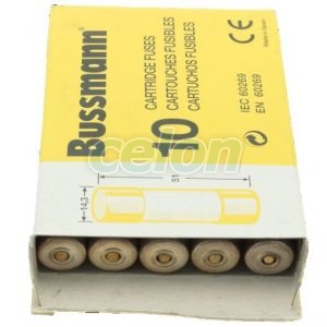 Cylindrical Fuse Gg 690V Ac 12A C14(14,3X51Mm) Striker C14G12S-Eaton, Alte Produse, Eaton, Siguranțe fuzibile, Eaton