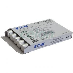 Cylindrical Fuse Am 500V Ac 10A C14(14,3X51Mm) Striker C14M10S-Eaton, Alte Produse, Eaton, Siguranțe fuzibile, Eaton