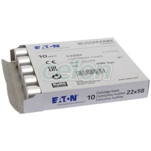 Cylindrical Fuse Gg 690V Ac 2A C22(22,2X58Mm) C22G2-Eaton, Egyéb termékek, Eaton, Olvadóbiztosítékok, Eaton