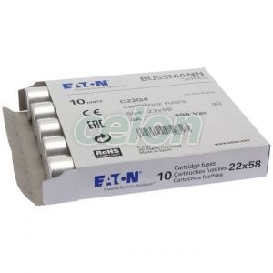 Cylindrical Fuse Gg 690V Ac 2A C22(22,2X58Mm) C22G2-Eaton, Alte Produse, Eaton, Siguranțe fuzibile, Eaton