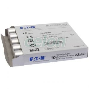 Cylindrical Fuse 22 X 58 20A Gg 690V Ac -Eaton, Alte Produse, Eaton, Siguranțe fuzibile, Eaton