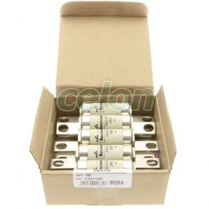 100Amp 500V Ac Bs88 Gg Fuse Ceo100 Ceo100-Eaton, Alte Produse, Eaton, Siguranțe fuzibile, Eaton