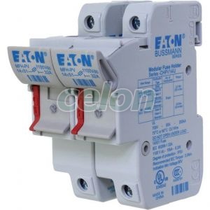 Disconnector With Neon Indicator For Photovoltaic App, 2-Pole, 1500V Dc / 32A, C14 (14X51Mm) CHPV142IU-Eaton, Alte Produse, Eaton, Siguranțe fuzibile, Eaton