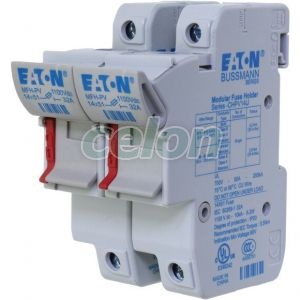 Disconnector For Photovoltaic Applications, 2-Pole, 1500V Dc / 32A, C14 (14X51Mm) CHPV142U-Eaton, Alte Produse, Eaton, Siguranțe fuzibile, Eaton