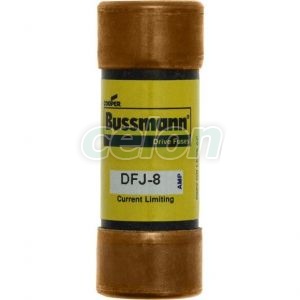 High Speed Fuse Link For Drives Protection, Us Version, 600V Ac / 450V Dc, 8A DFJ-8-Eaton, Alte Produse, Eaton, Siguranțe fuzibile, Eaton